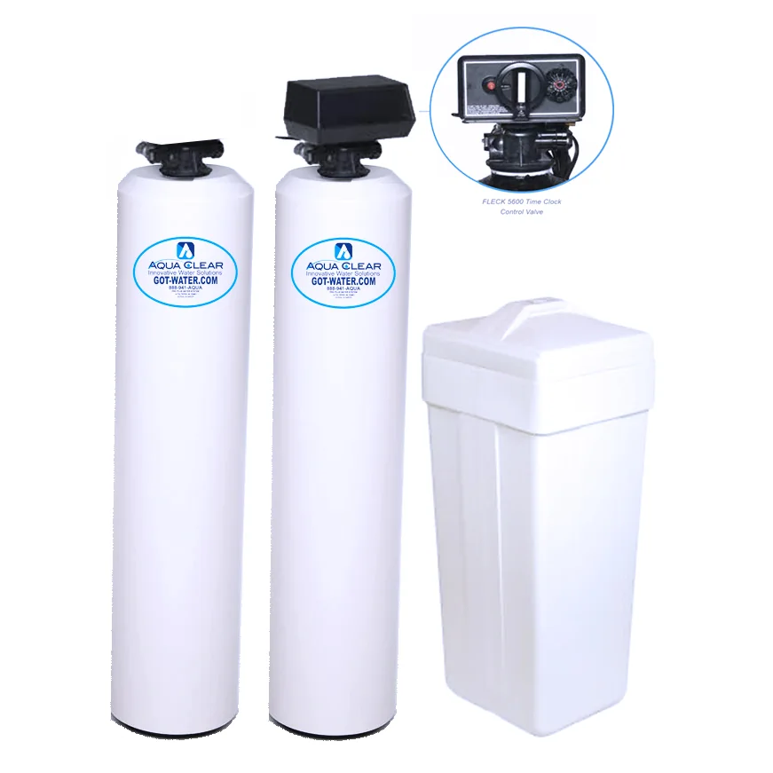 Aqua Clear whole-home water softener equipment